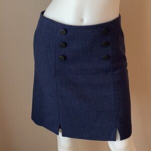 Tristan Button Accent Skirt